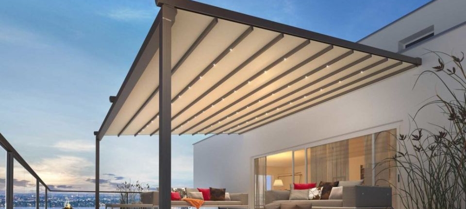 Otomatik Pergola, Bioklimatik Tente, Rolling Roof