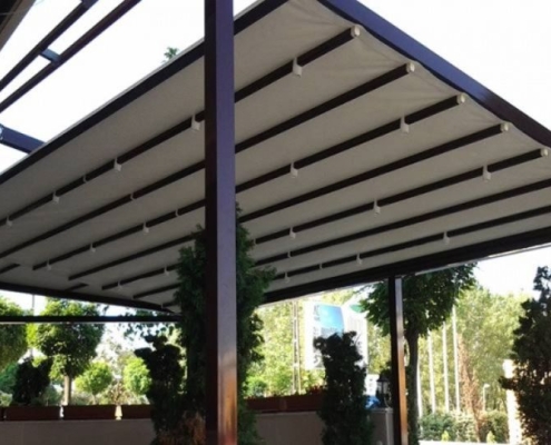 Otomatik Pergola, Bioklimatik Tente, Rolling Roof