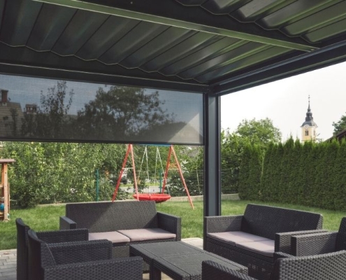 Otomatik Pergola, Bioklimatik Tente, Rolling Roof